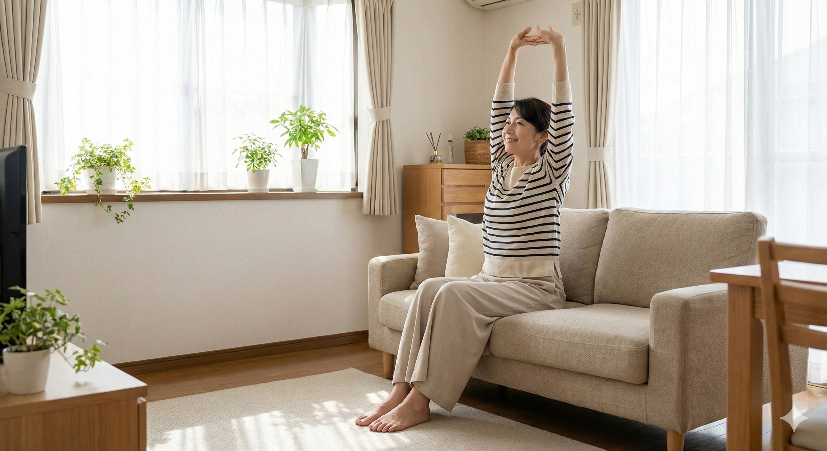 つらい運動は必要ありません